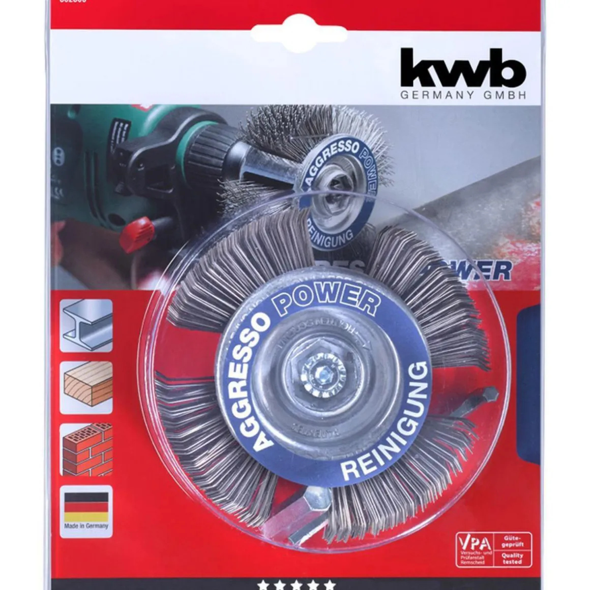 kwb Reinigungsbürsten-Satz Aggresso Power