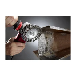 kwb Scheibenbürsten Aggresso-Flex für Einsatz mit Winkelschleifer Durchmesser 100 mm