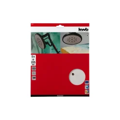 kwb Schleifscheiben Quick-Stick Holz und Lack Silberschliff Durchmesser 225 mm K180