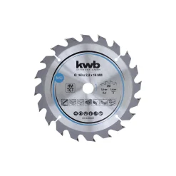 kwb Spanplatten-Kreissägeblätter für Handkreissägen Durchmesser 160x16 mm