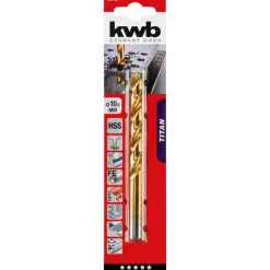 kwb Spiralbohrer Titan Durchmesser 10 mm