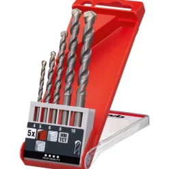 kwb Steinbohrersatz 5 teilig Durchmesser 4-10 mm