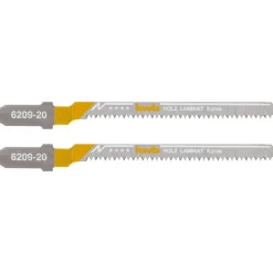 kwb Stichsägeblätter Laminat Holzbearbeitung Kurve S20 2 Stück