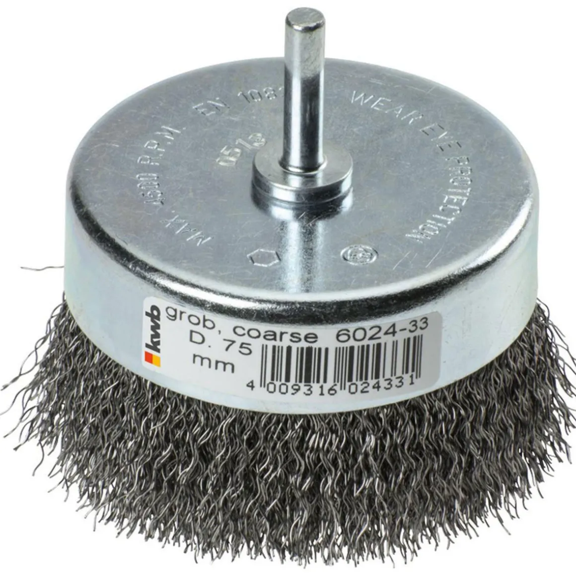 kwb Topfbürsten für Einsatz mit Bohrmaschinen und Akkuschraubern