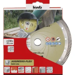 kwb Trennscheiben Aggreso-Flex Gold-Line Diamant Durchmesser 230 mm
