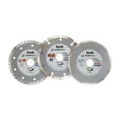 kwb Trennscheiben Diamantsatz 125 mm 3 teilig