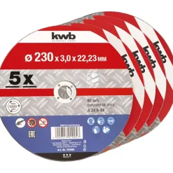kwb Trennscheiben Metallbearbeitung Durchmesser 230 mm
