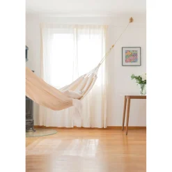 La Siesta Kingsize-Hängematte Modesta Latte Baumwolle