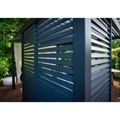 Lamellenwand 300-Serie anthrazit 0,9 x 2,4 m