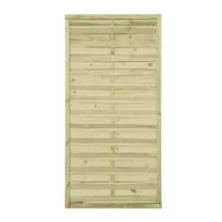 Lamellenzaun Schwarzwald 90 x 180 cm