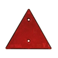 LAS 10210 Dreieck Reflektor 2 Stk rot