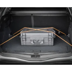 LAS 12039 Gepäckarm Set 10- teilig mit Stahlhaken