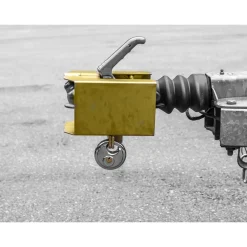 LAS 11801 Kastensicherung mit Schloss und abgeschrägten Ecken