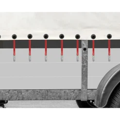 LAS 10675 Planenspanner mit Kugel und Schlinge 4- teilig