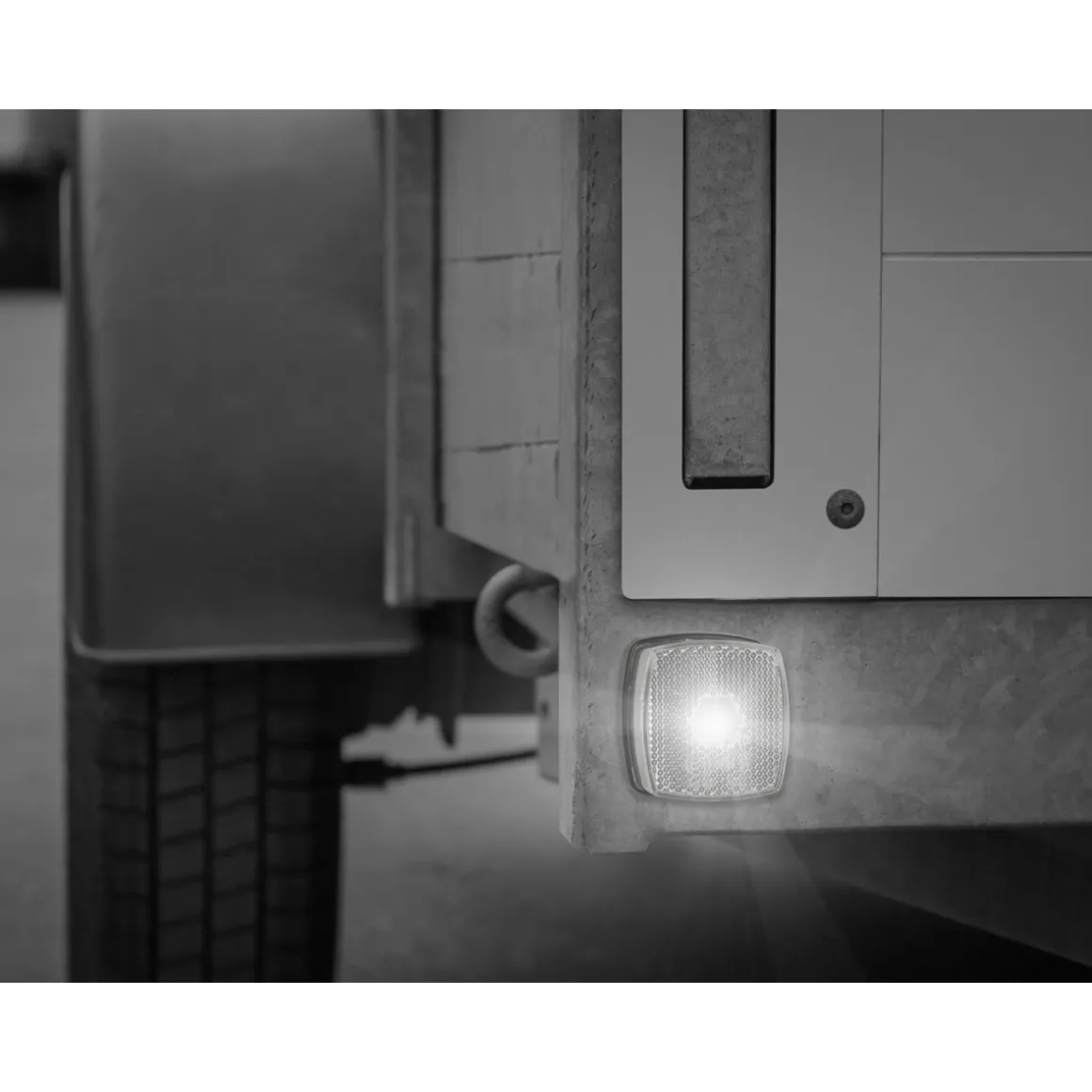 LAS 10118 Positionsleuchte weiß 66 x 62 mm