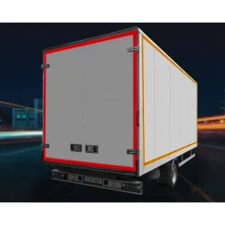 LAS 10215 Reflektorband selbstklebend rot 2m