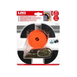 LAS 10299 Spanngurt mit Ratsche 25 mm x 5 m 500 kg