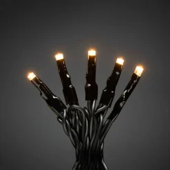 LED Lichterkette 200 bernsteinfarbeneDioden