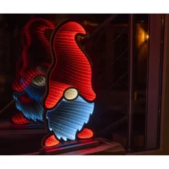 LED Weihnachtswichtel m. Infinity Effekt163 SMD LED