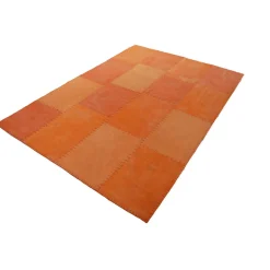 Lederteppich „Finish 100“, rot/gold