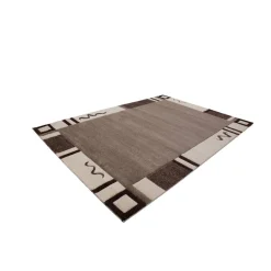 Lederteppich Finish 100 weiß/silber