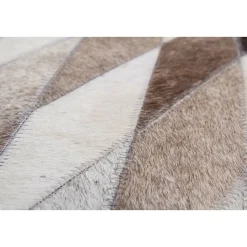 Lederteppich „Lavish 510“, grau