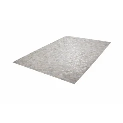 Lederteppich „Rocket 110“ Grau/Silber, 80x150cm