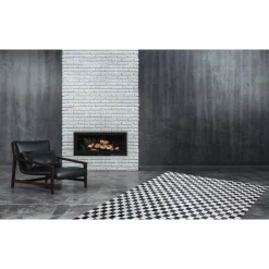 Lederteppich „Rocket 210“ Silber/Grau, 160x230cm