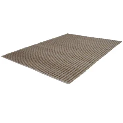 Lederteppich Spark 210 elfenbein/Chrom