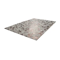 Lederteppich Spark 210 elfenbein/Chrom