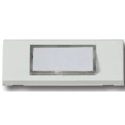LED-Klingelplatte reinweiß