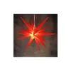 LED-Kunststoffstern rot 35 cm