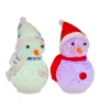 LED-Schneemann 11 cm Farbwechsel