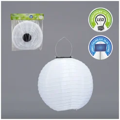LED-Solar-Lampion Outdoor weiß
