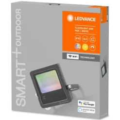 Ledvance SMART+ Außen-Flutlicht Smart Home 30 Watt grau