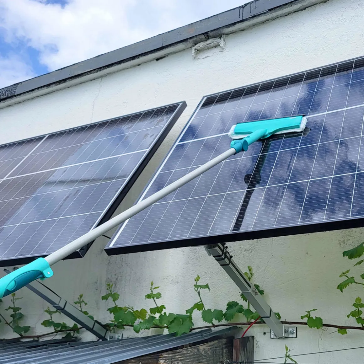 Leifheit Fensterwischer 3in1 Window Cleaner mit Teleskopstiel