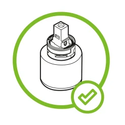 Lenz Küchenarmatur NOVA mit Pendelbrause schwarz