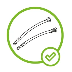 Lenz Küchenarmatur NOVA mit Pendelbrause schwarz