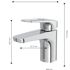 Lenz Waschtischarmatur INOA chrom