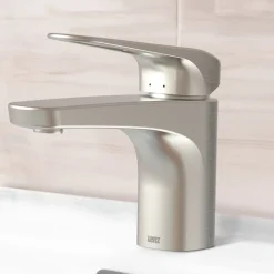 Lenz Waschtischarmatur INOA Edelstahloptik