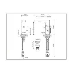 Lenz Waschtischarmatur MOLA mit Sensor chrom