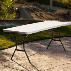 Lifetime Tisch mit Klappfunktion 76,2x183,8x73,7cm Weiß