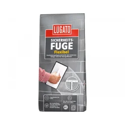 Lugato Fugenmörtel Sicherheitsfuge Flexibel Bahamabeige 5kg