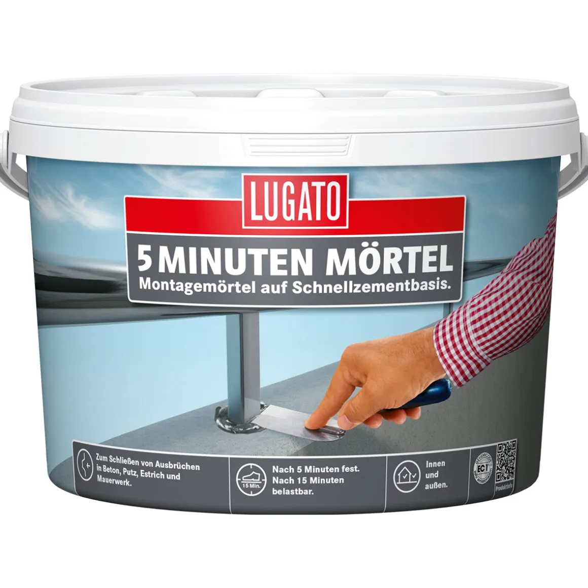 Lugato 5-Minuten-Mörtel 5 kg