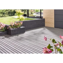 Lusit ECO City40x20x8 cm, Grau mit Microfase