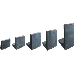 Lusit L-Stein Anthrazit mit Fase