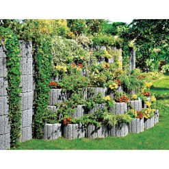 Lusit Pflanzring klein grau 30 x 20 cm