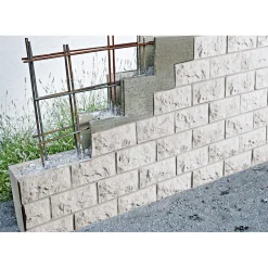 Lusit Schalungsstein 50 x 25 x 24 cm grau