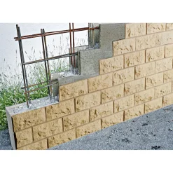 Lusit Schalungsstein 50 x 25 x 24 cm grau