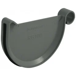 Marley Dachrinnenendstück für links und rechts 125 mm